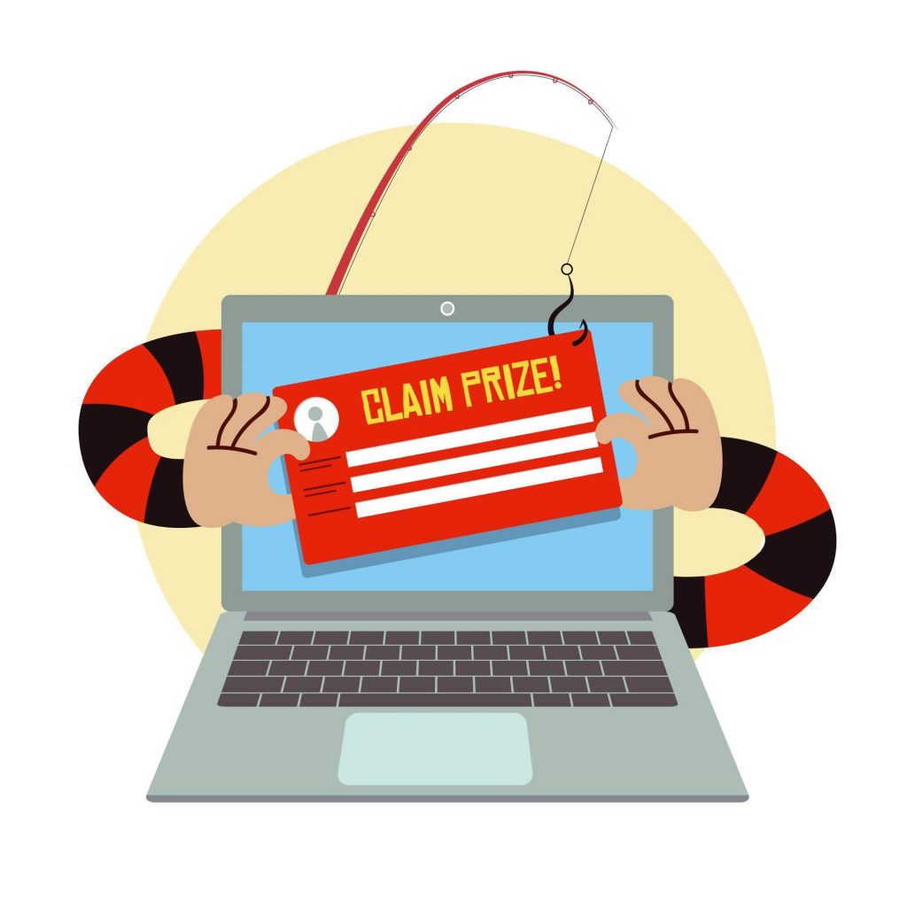 email sospechoso de phishing